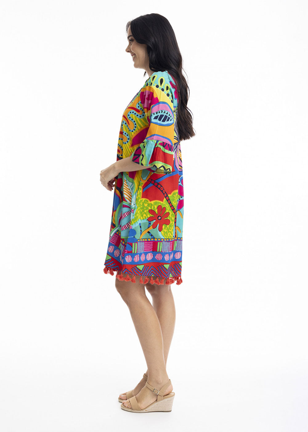 San Miguel Tassel Dress