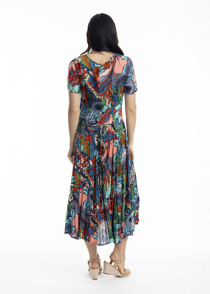 Cape Verde Godet Dress