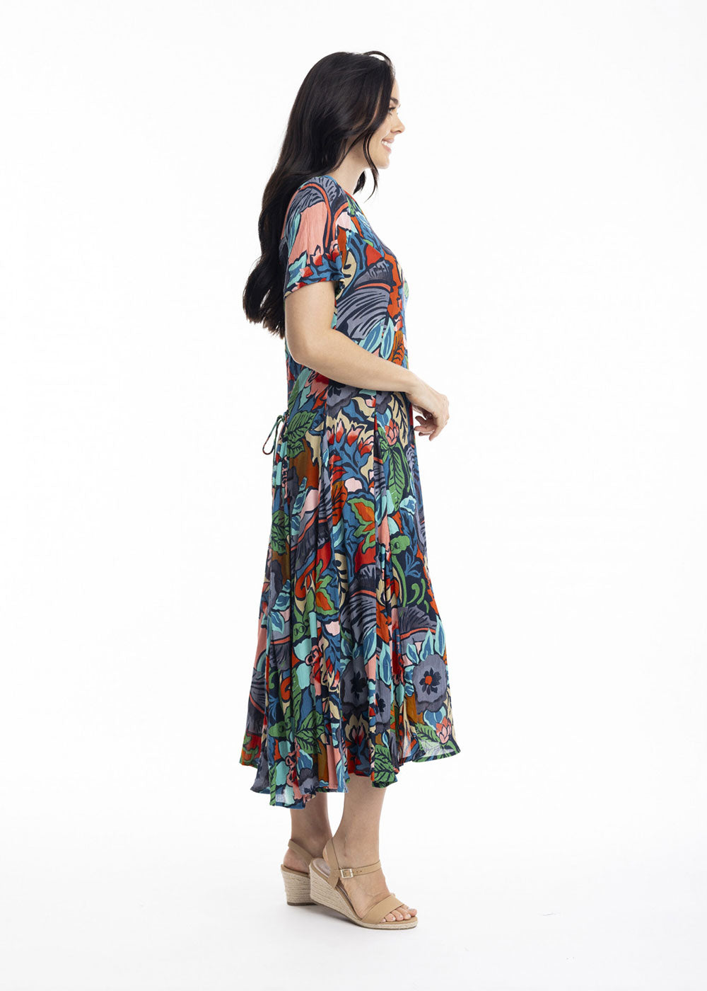 Cape Verde Godet Dress