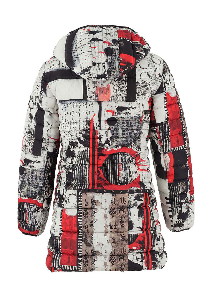 Bookworm Longline Puffer Jacket