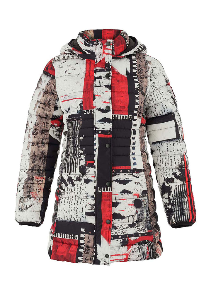 Bookworm Longline Puffer Jacket