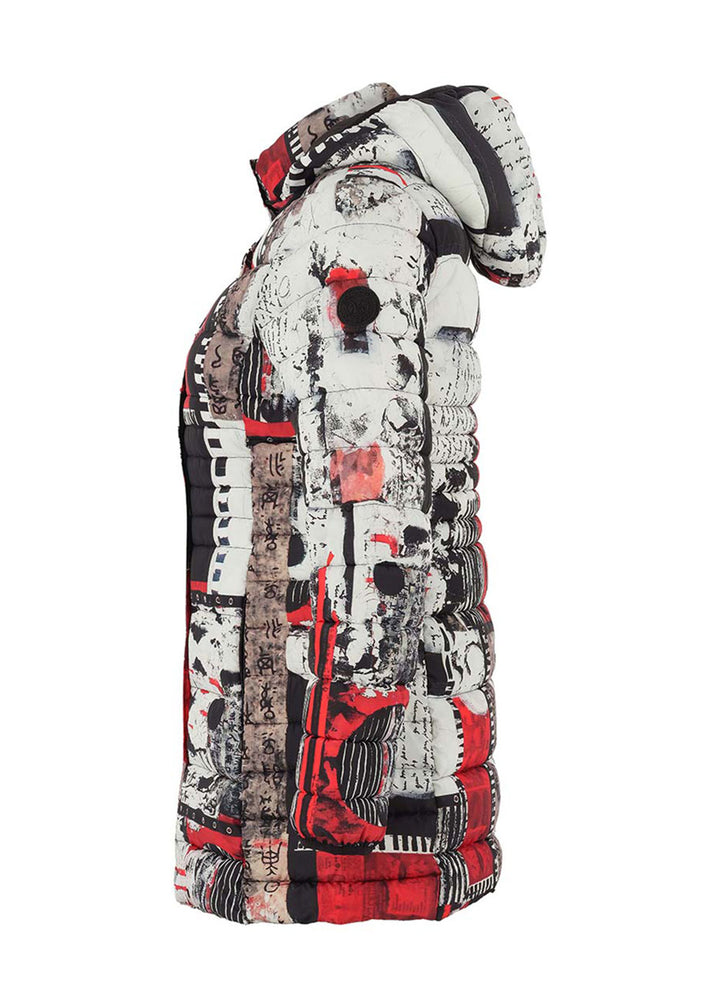 Bookworm Longline Puffer Jacket