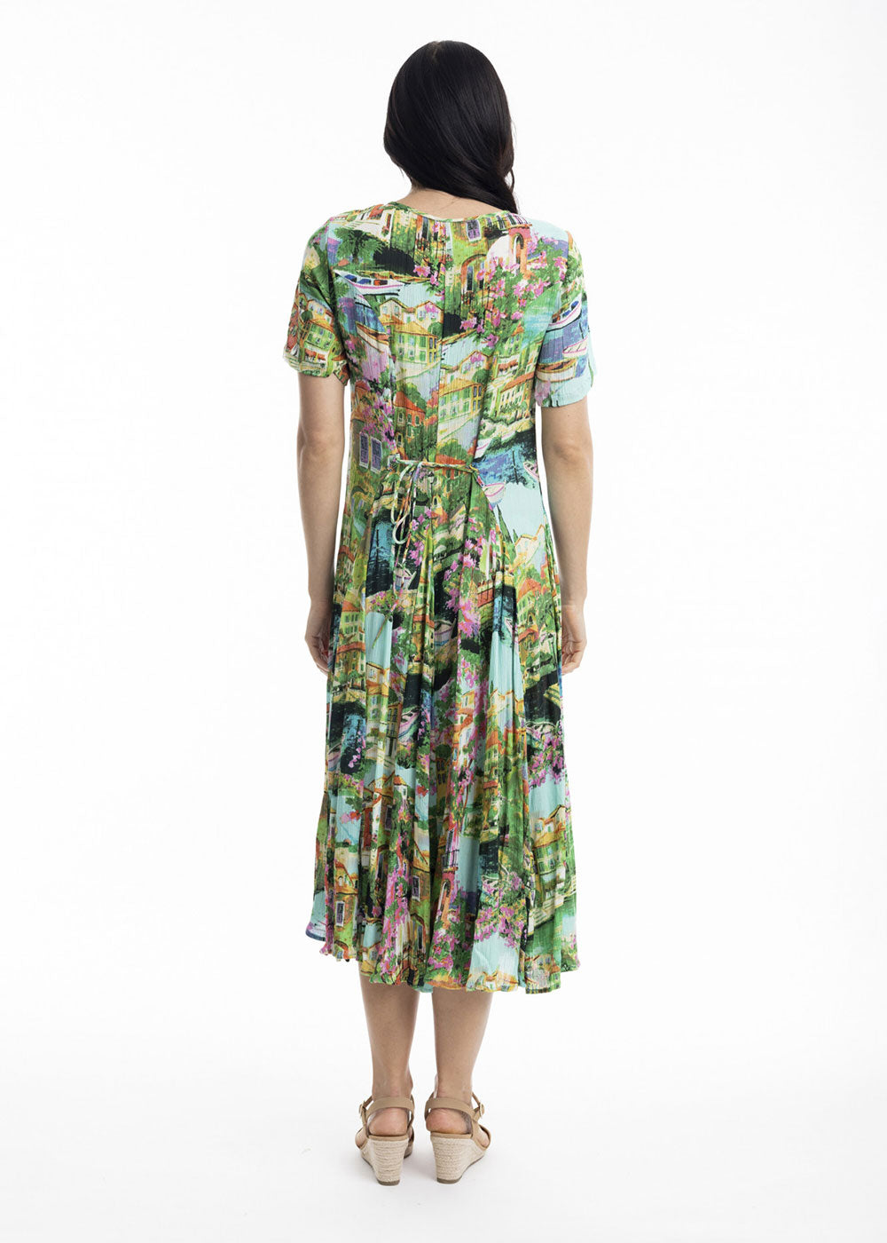 Bellagio Godet Dress