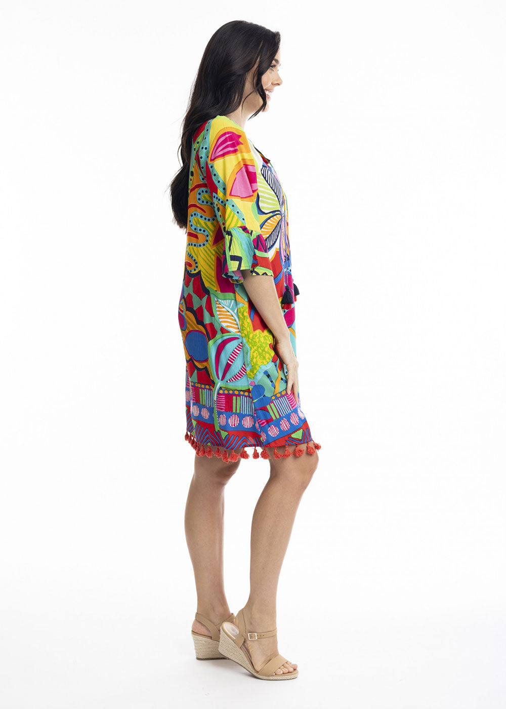 San Miguel Tassel Dress