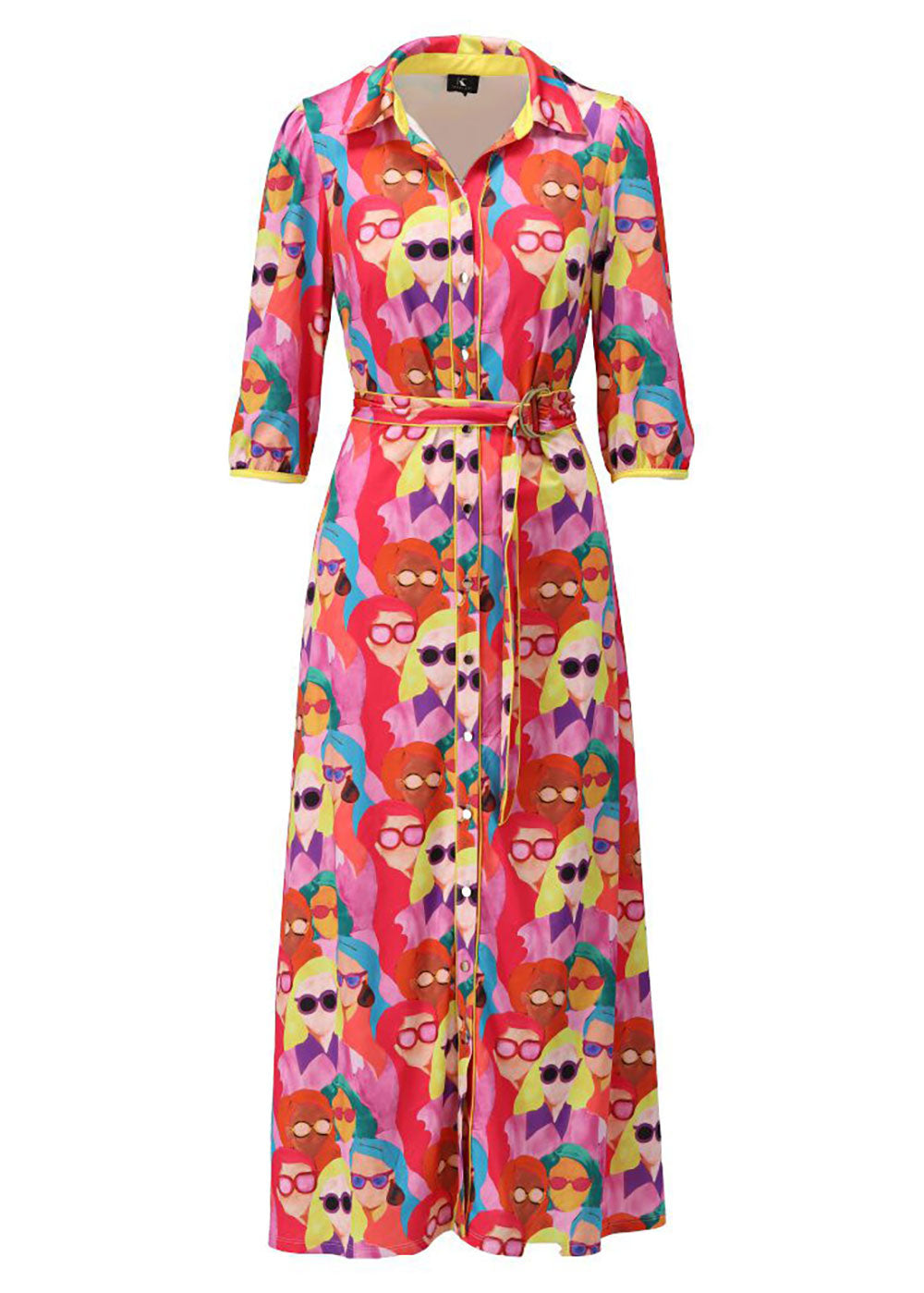 Faces Maxi Dress