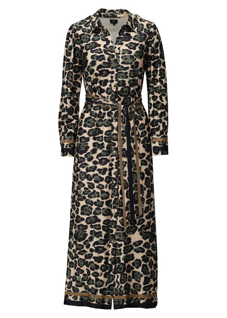 Maxi Animal Dress