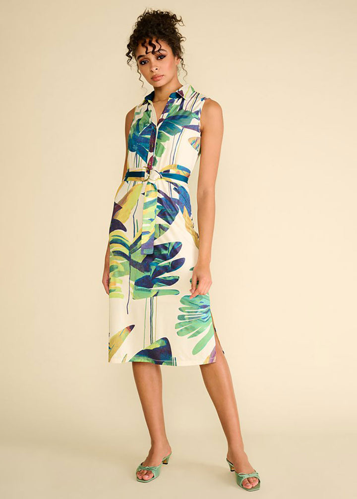 Palm Midi Dress