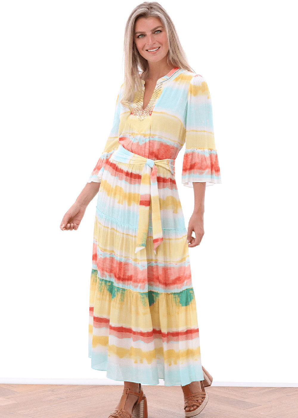 Tie Dye Maxi Dress