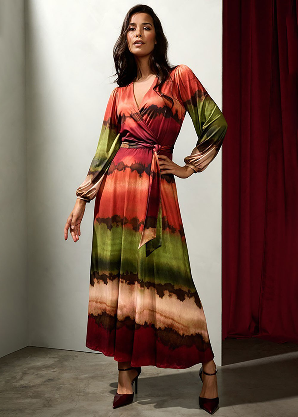 Maxi Crossover Dress