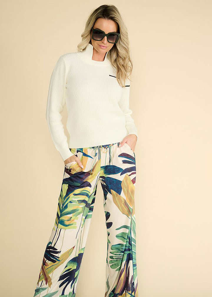 Leaf Design Pants
