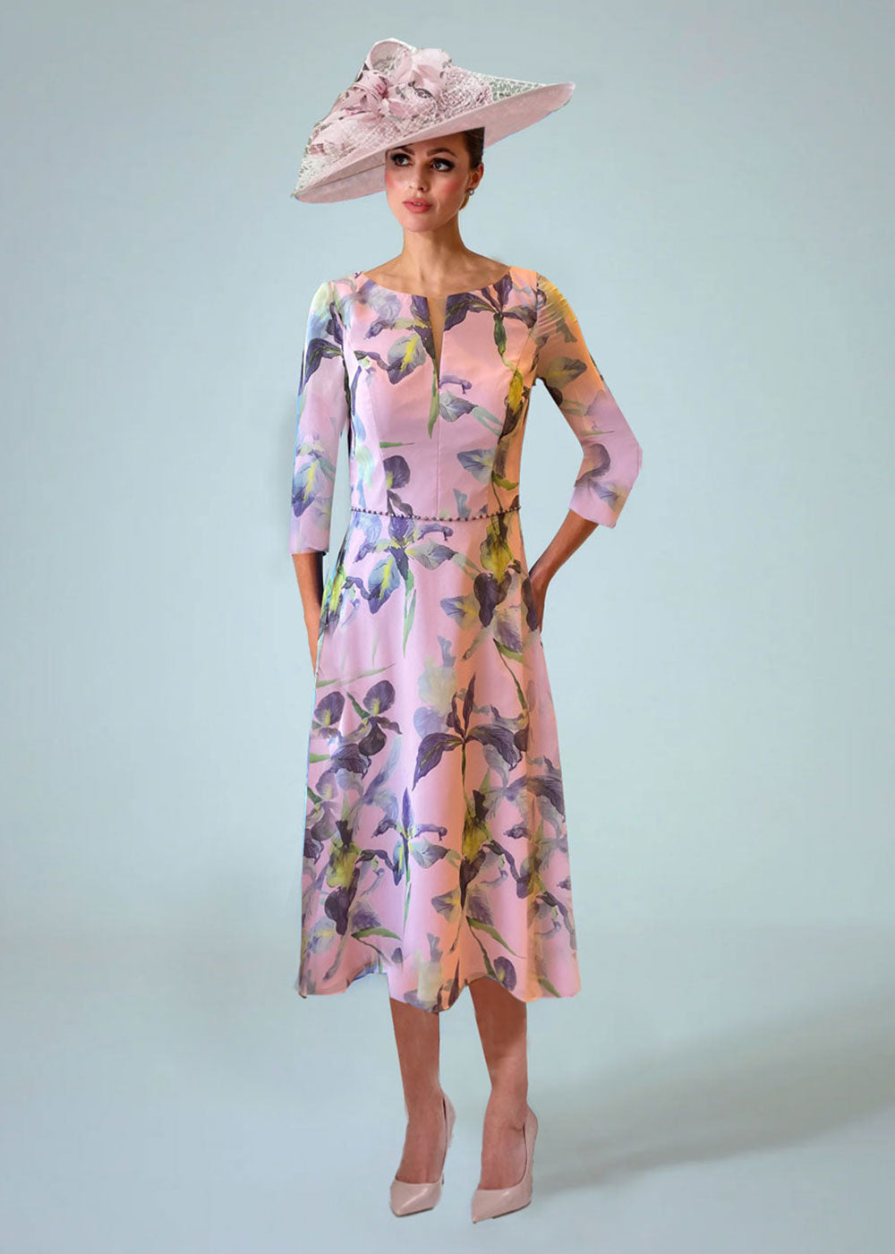 Floral Chiffon Dress