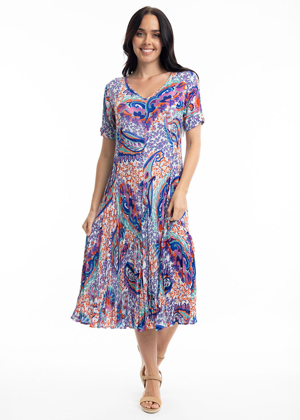 Radhanagar Godet Dress