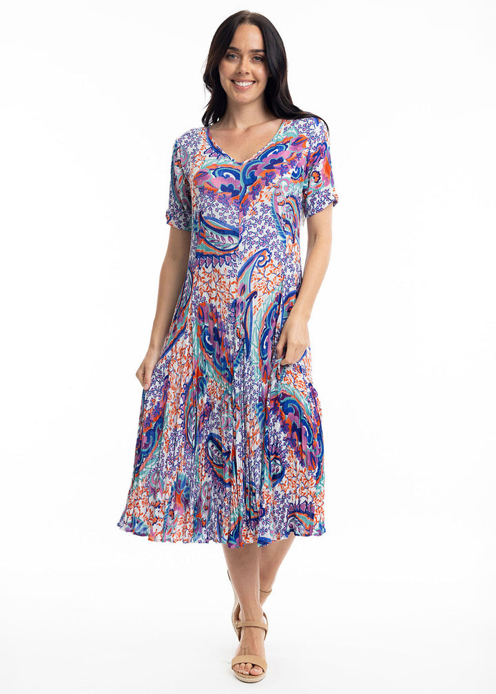 Radhanagar Godet Dress