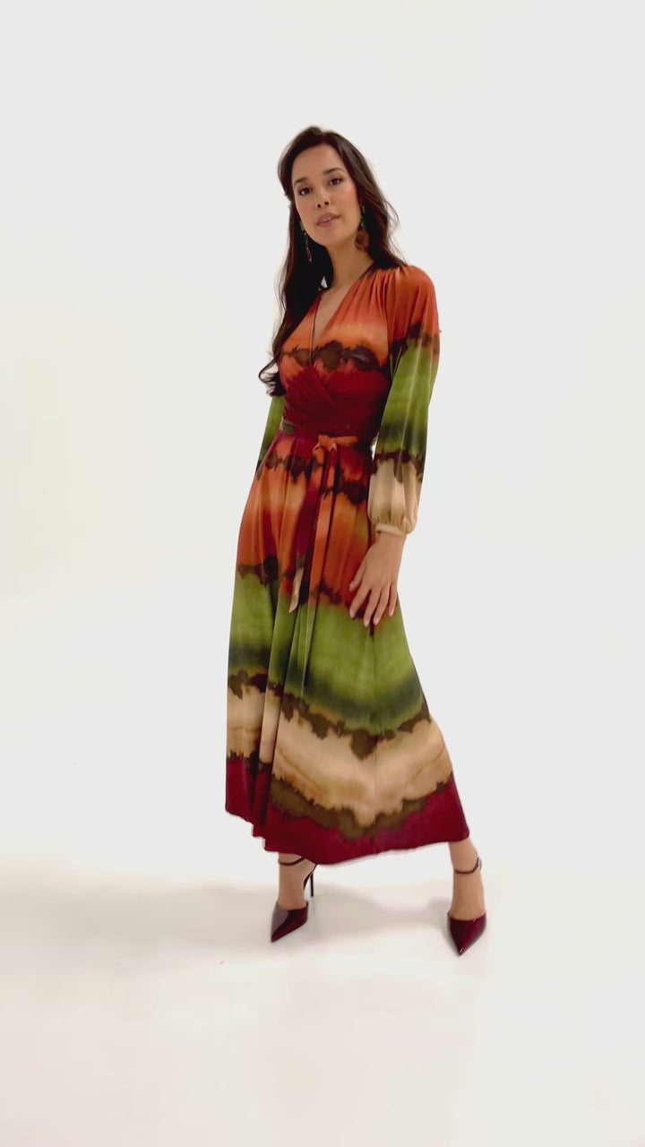 Maxi Crossover Dress