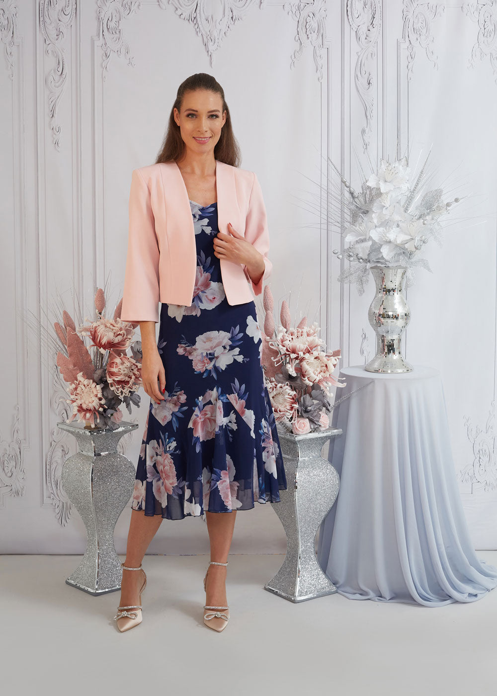 Glitz Rose Dress & Jacket Glitz Rose Dress & Jacket