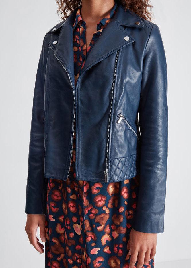 Sonder Studio Premium Leather Jacket - Justina Clothing