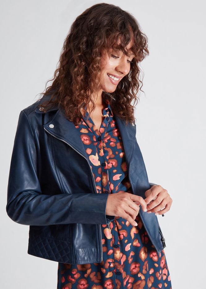 Sonder Studio Premium Leather Jacket - Justina Clothing