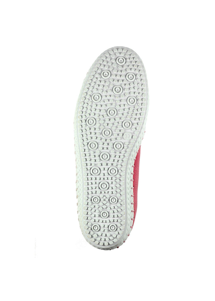 Lunar St Ives Plimsoll - Raspberry