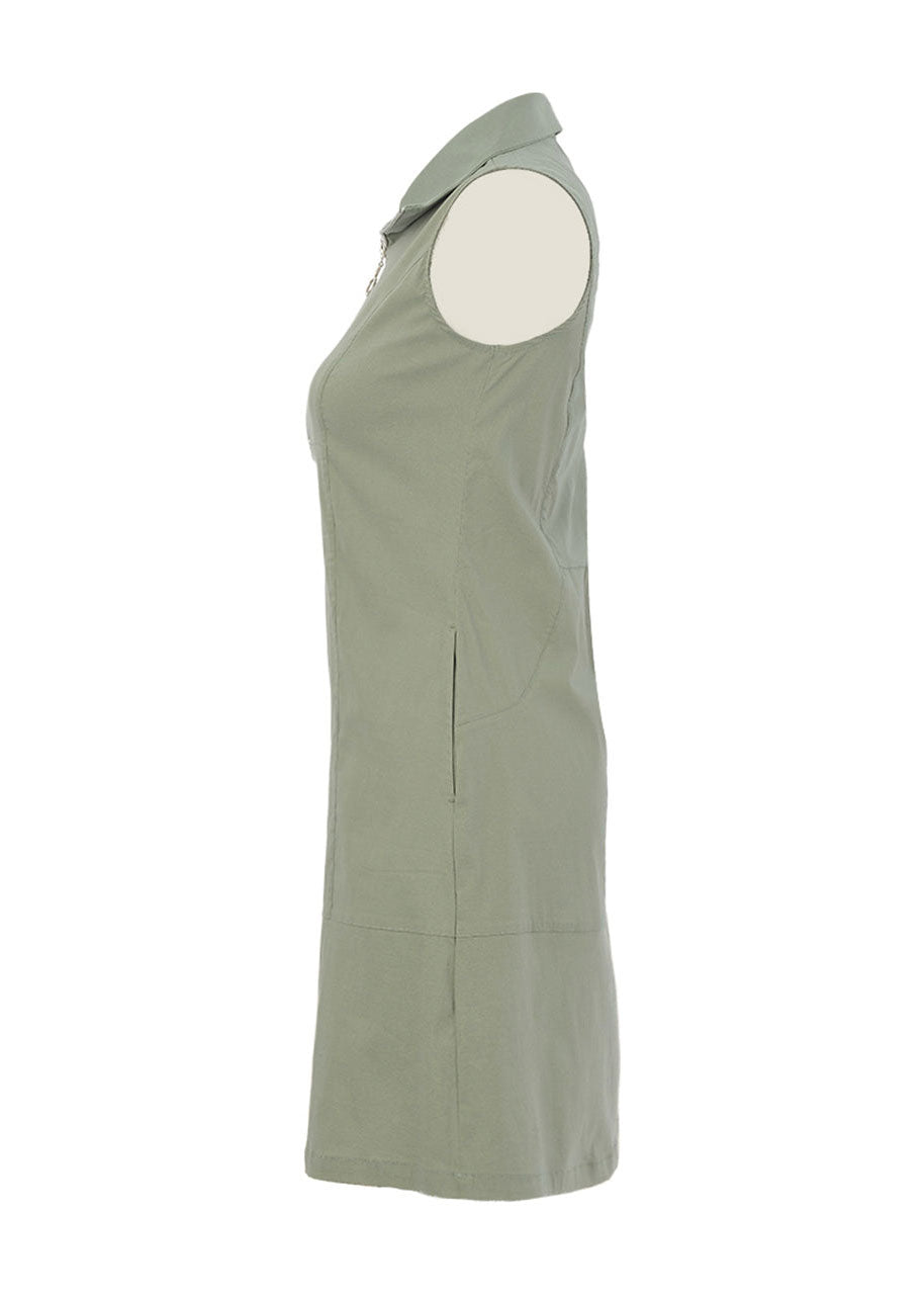 Super Stretch Mini Dress - Khaki
