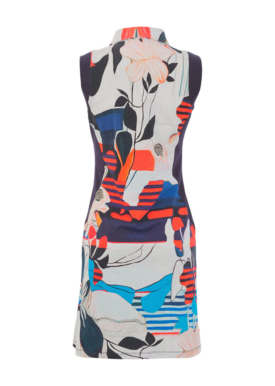 Interlaced 16 Zip Dress
