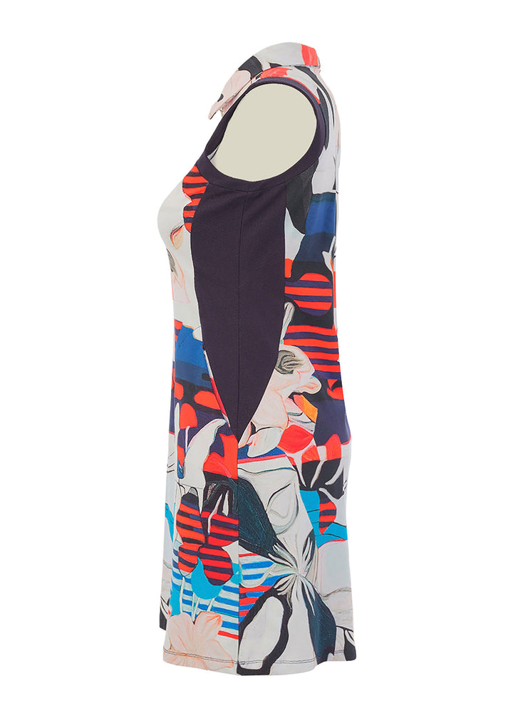 Interlaced 16 Zip Dress