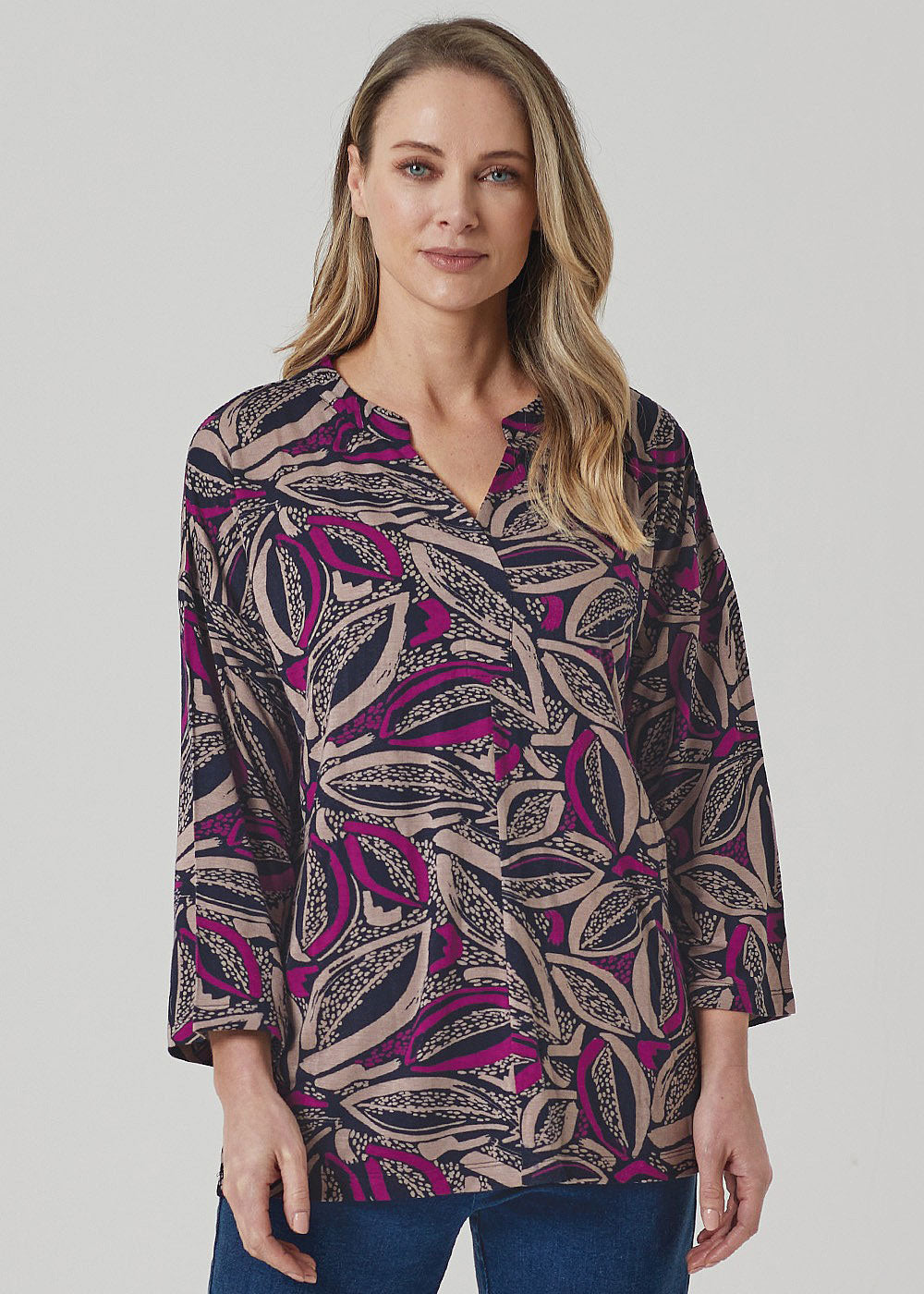 Abstract Leaf Elm Top