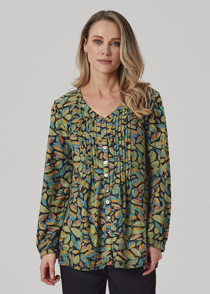 Linear Leaf Kalina Tunic