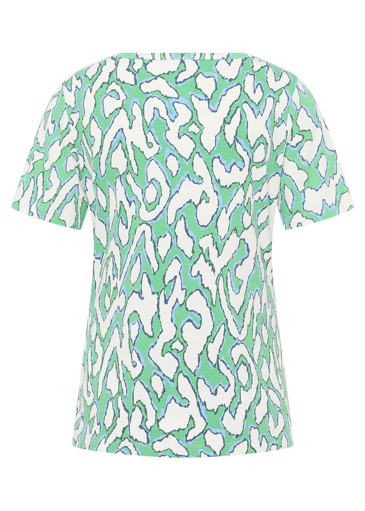 Green Patterned T-Shirt