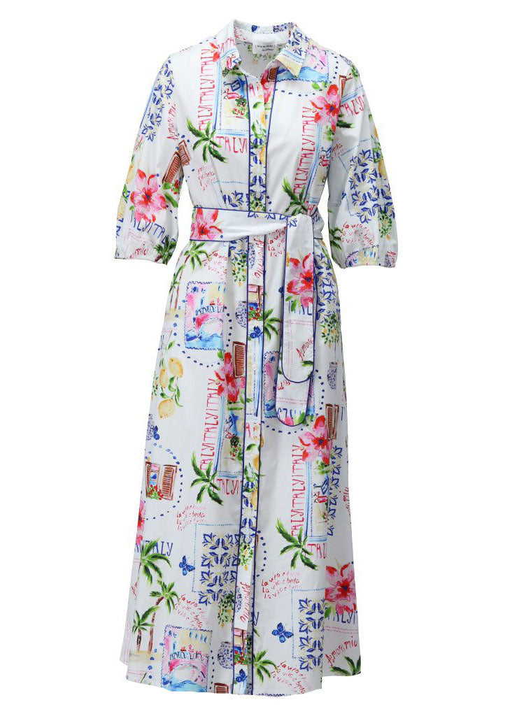 Sicily Shirt Maxi Dress