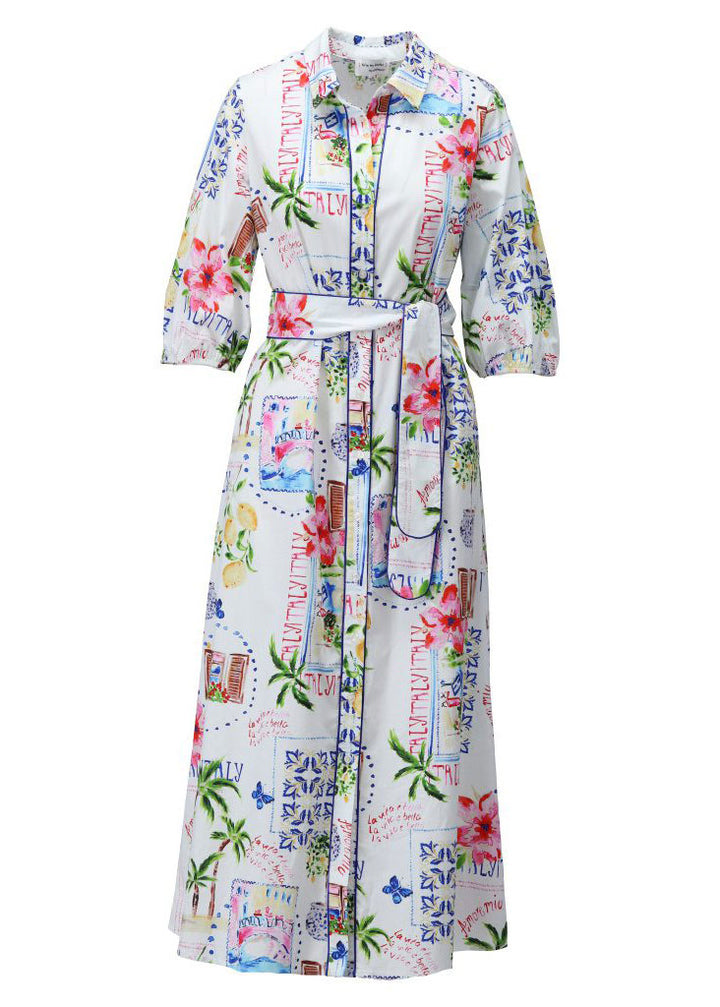 Sicily Shirt Maxi Dress