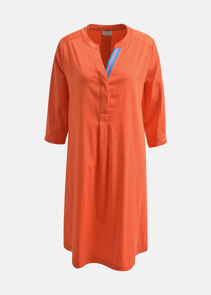 Plain Orange Dress