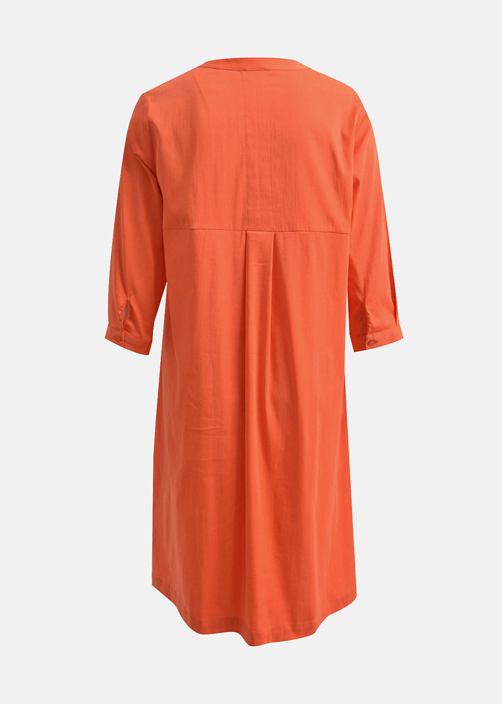 Plain Orange Dress