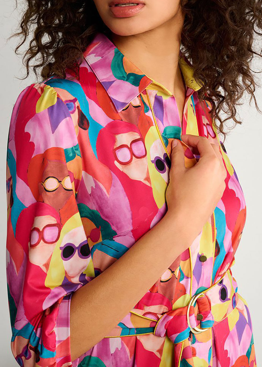 Faces Maxi Dress