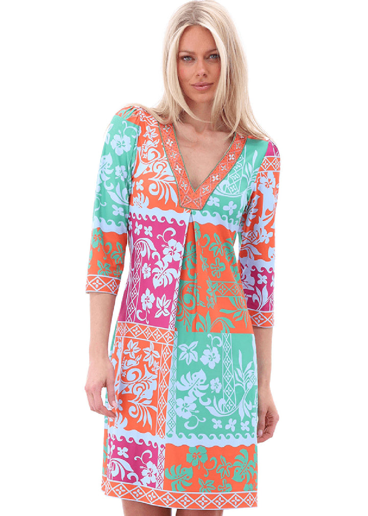 Beaded Tunic Dress