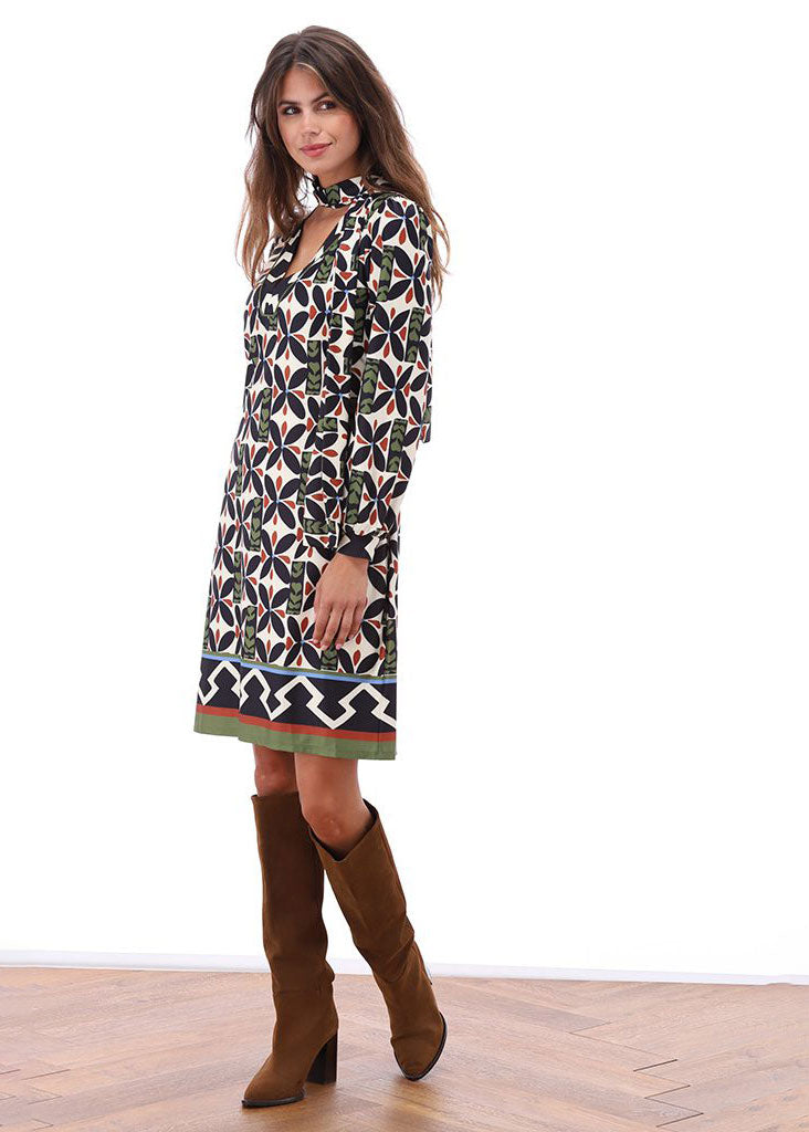 Short Print Dress