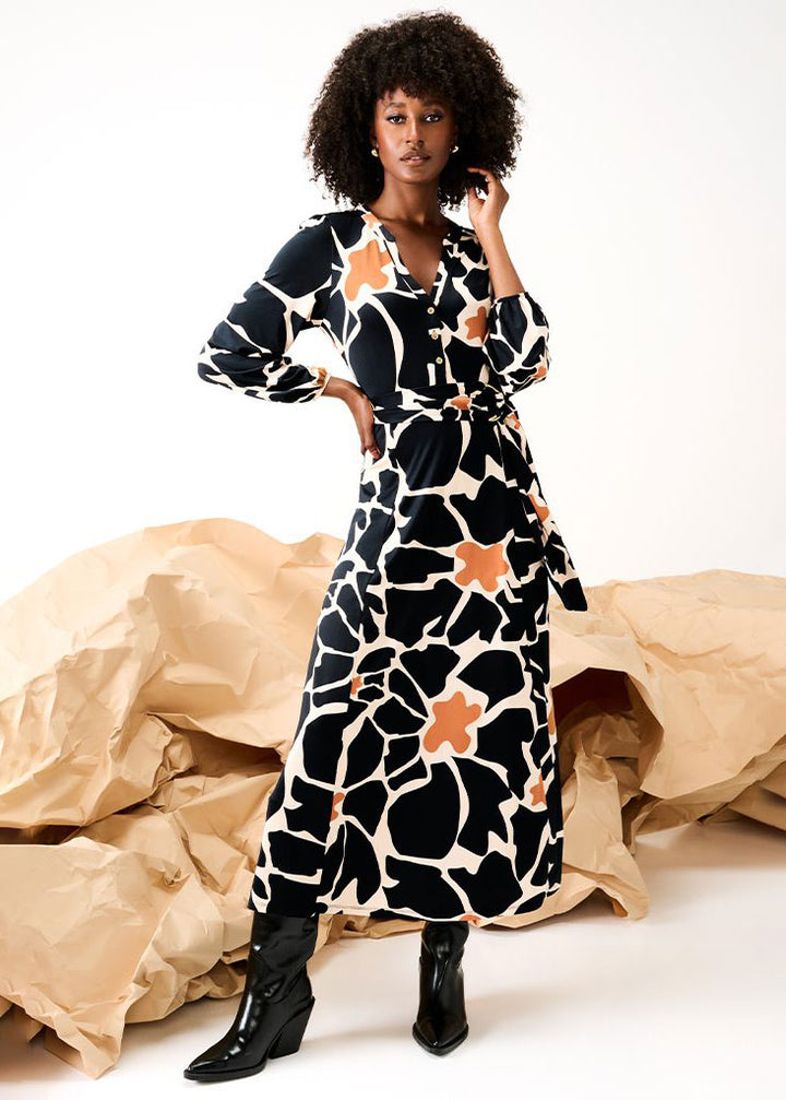 V-Neck Maxi Dress