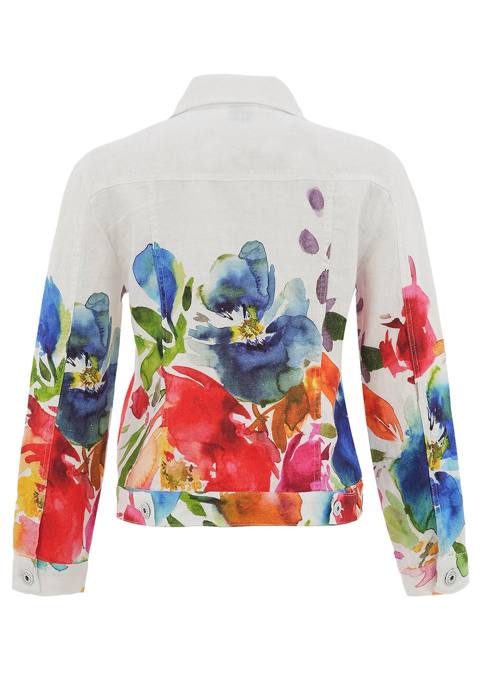 Spring Delight Linen Jacket