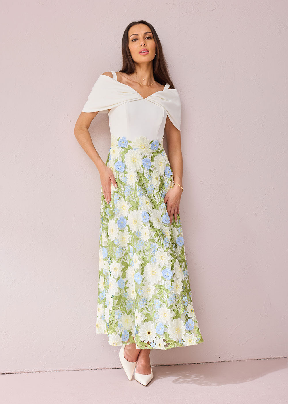 Kate Shawl Collar Dress