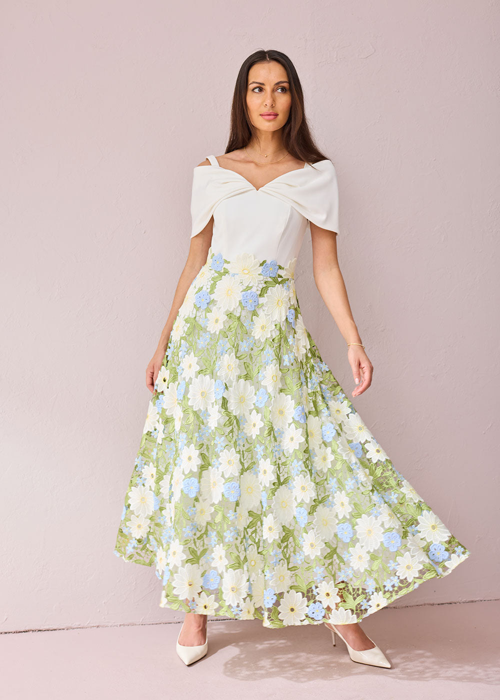 Kate Shawl Collar Dress