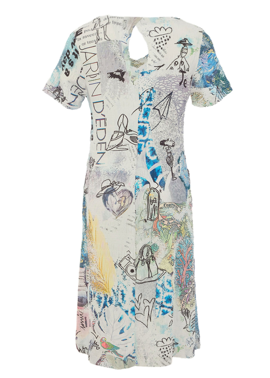 Collage 46 Midi Dress