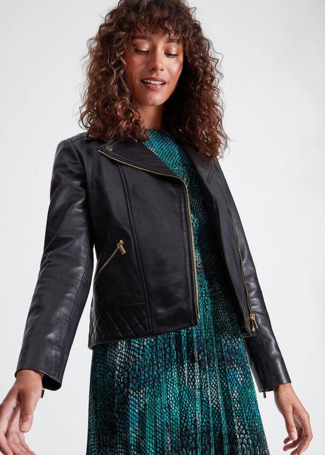 Sonder Studio Premium Leather Jacket - Justina Clothing