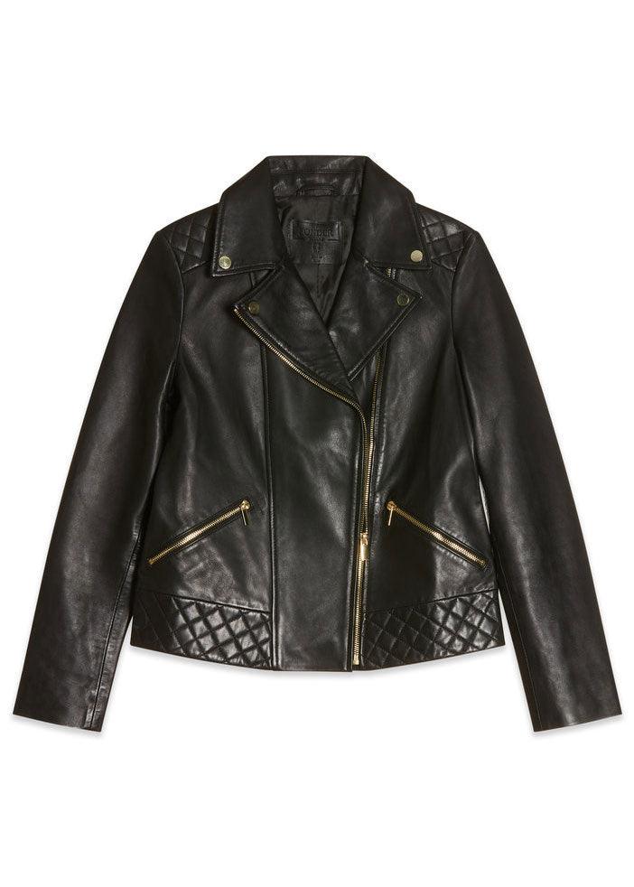 Sonder Studio Premium Leather Jacket - Justina Clothing