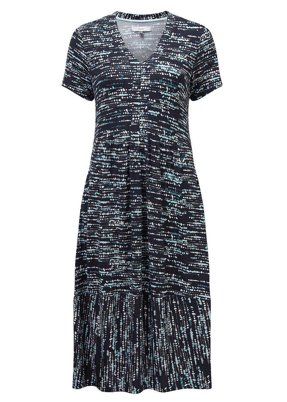 Adini Abacus Print Faye Dress - Justina Clothing