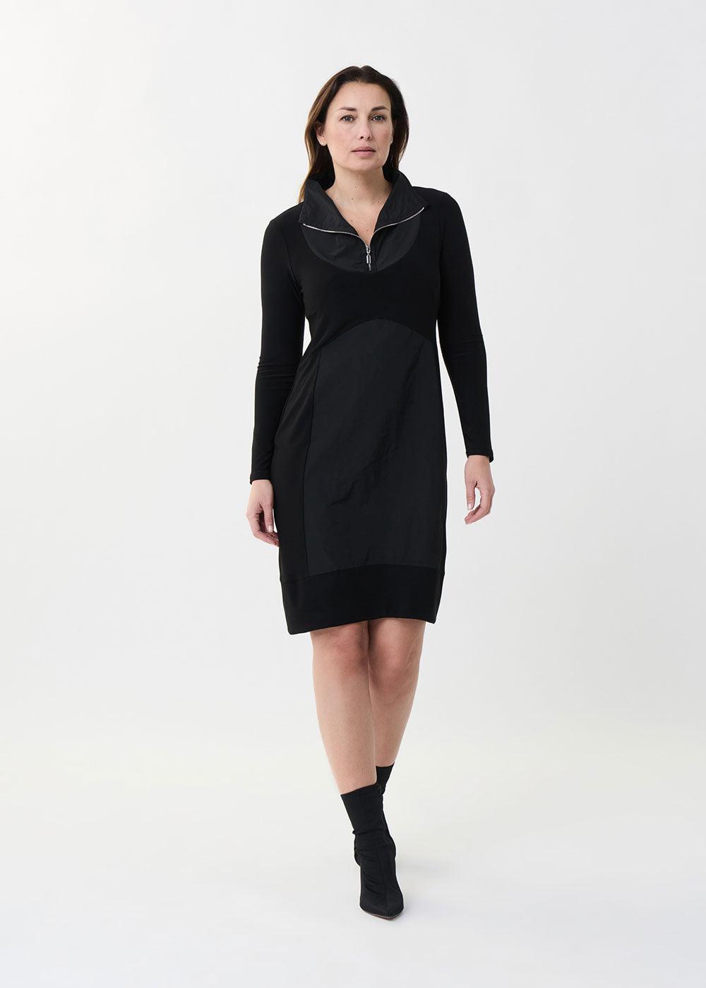 Joseph Ribkoff Zip Front Tunic Dress - Justina Clothing