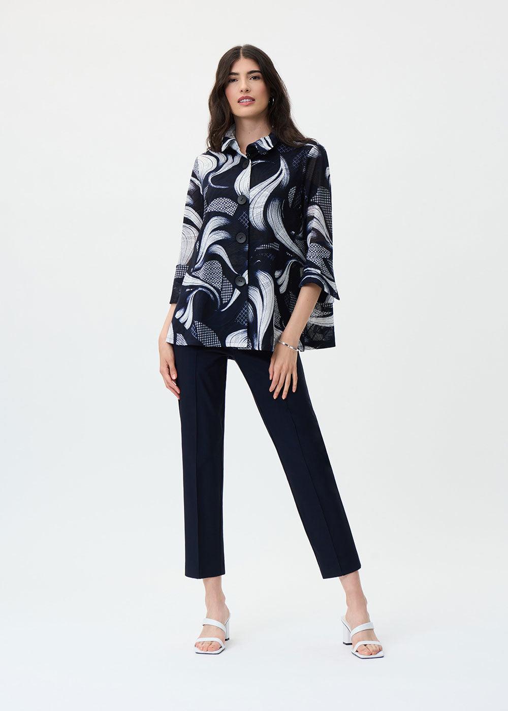 Joseph Ribkoff Swirl Jacket - Justina Clothing