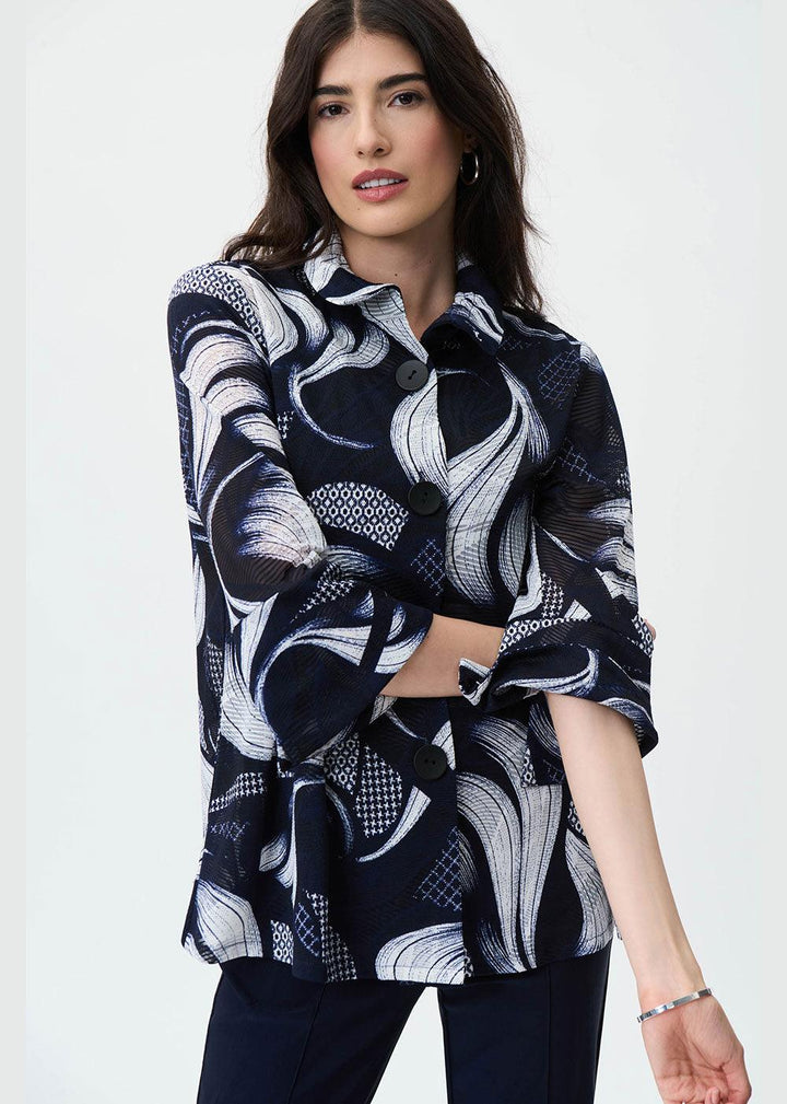 Joseph Ribkoff Swirl Jacket - Justina Clothing