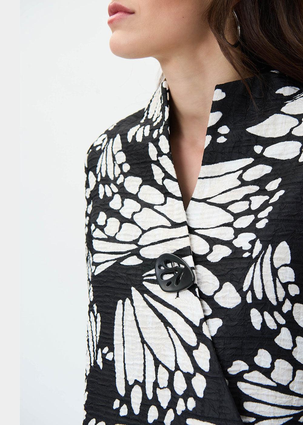Joseph Ribkoff Abstract Print Jacket - Justina Clothing