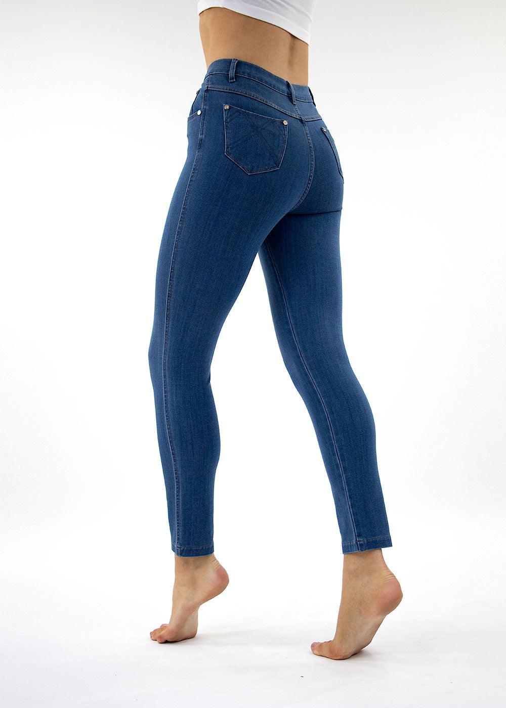 Marble Denim Jeans - Justina Clothing
