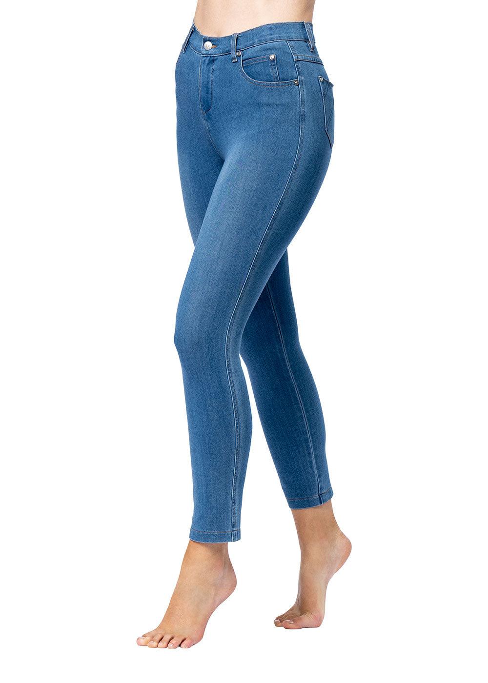Marble Denim Jeans - Justina Clothing