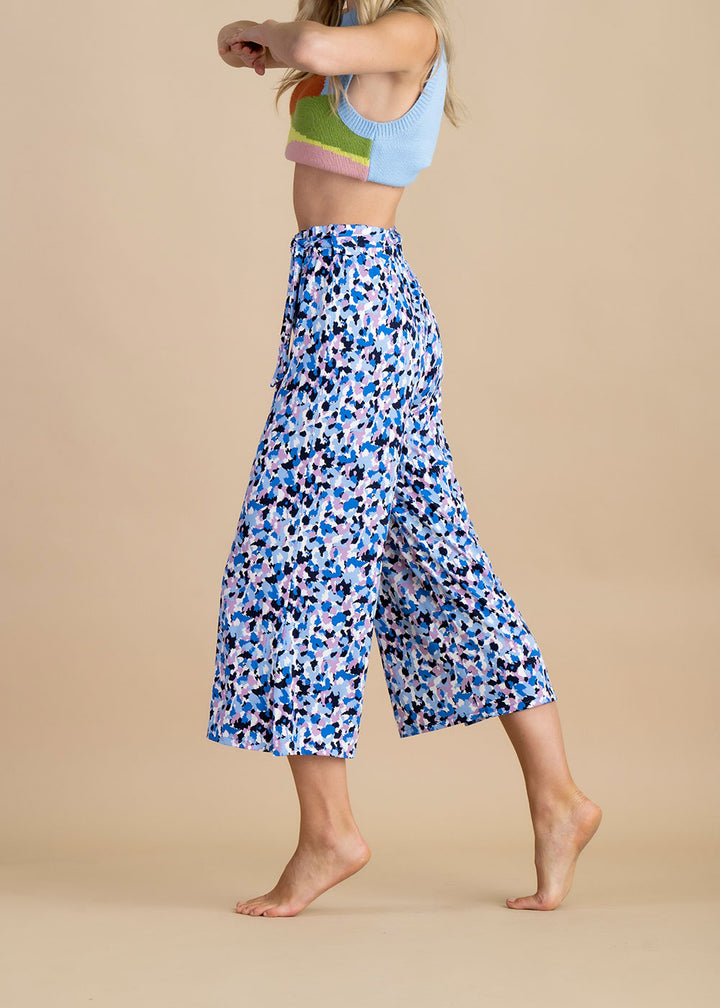 Marble Patterned Culottes